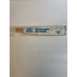 Vintage Accent Industries Needlework Portable Lap Frame in bag